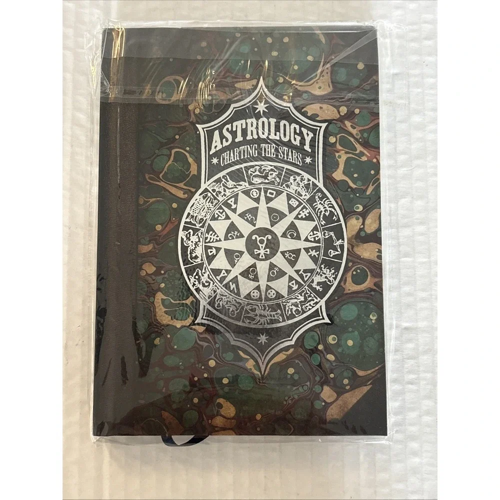 Wizarding Trunk Harry Potter Astrology Journal Stars Silver Foiling Exclusive